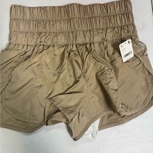 FP Movement by Free People Tan Athletic Shorts